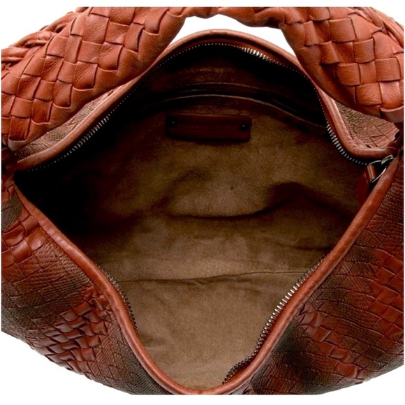 Bottega Veneta Intrecciato Nappa Leather Embroidered. Large Hobo. - Picture 4 of 16